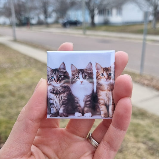 Custom Fridge Magnets – 2" x 2" Square | Personalized Picture Magnets | Custom Photo Magnets Personalized Gift Friends Family Fridge Home Decor