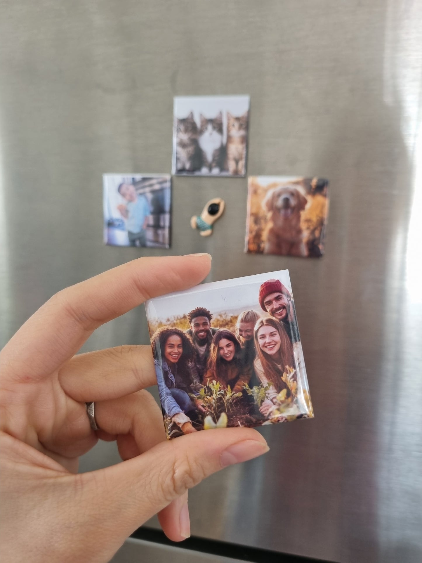 SET OF 25 | Custom Photo Magnets 2"x2" square | Fridge Magnets | Personalized Magnets | Fun Magnets | Professional Photographs | Instagram Photos | Memories