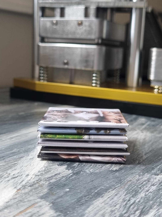 Set of 9 | Custom Photo Magnets 2"x2" square | Fridge Magnets | Personalized Magnets | Fun Magnets | Professional Photographs | Instagram Photos | Memories